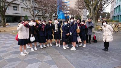 初日朝　集合の様子